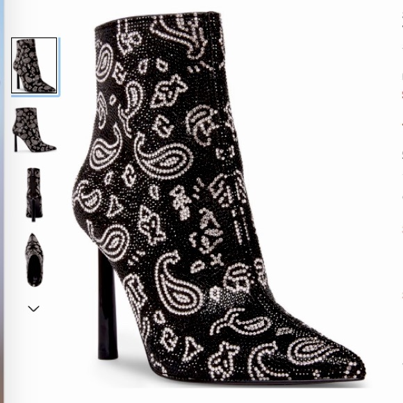 Steve Madden Robyn Rhinestone Booties 